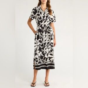 MELLODAY PRINTED SHIRTDRESS ❤️NWT IN STORES❤️